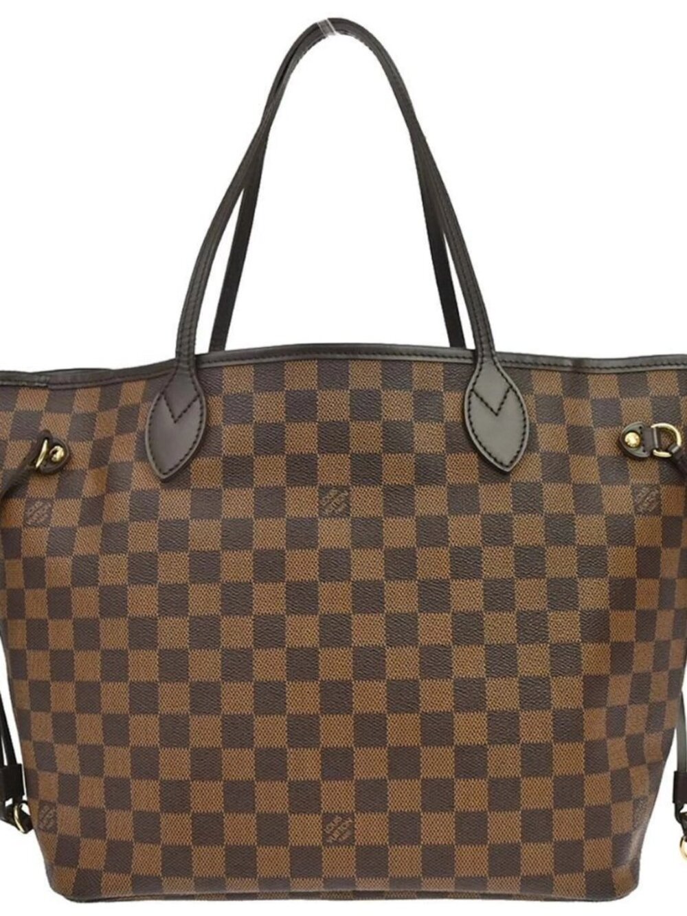 Louis Vuitton Damier Neverfull MM Tote Handbag N51105 SP4018 197886